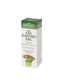 Darvitalis organic gastro dal tincture drops for stomach in a glass bottle of 50ml