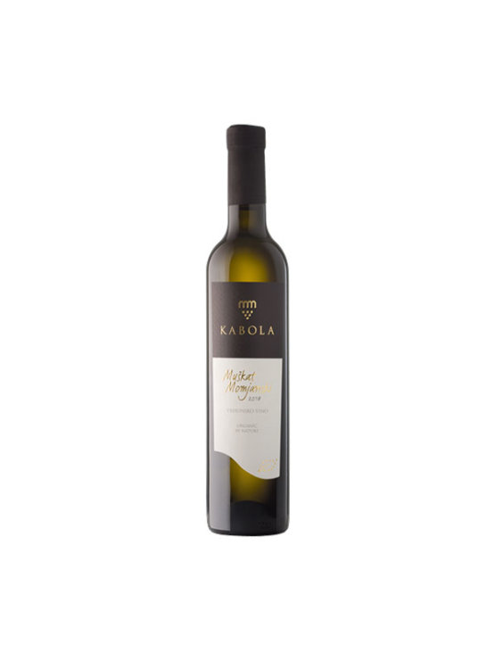 Kabola organic Momjan Muscat in a bottle of 0,5l