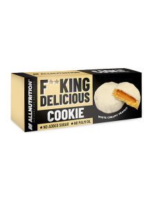 White Creamy Peanut Cookies Without Added Sugar 128g - All Nutrition