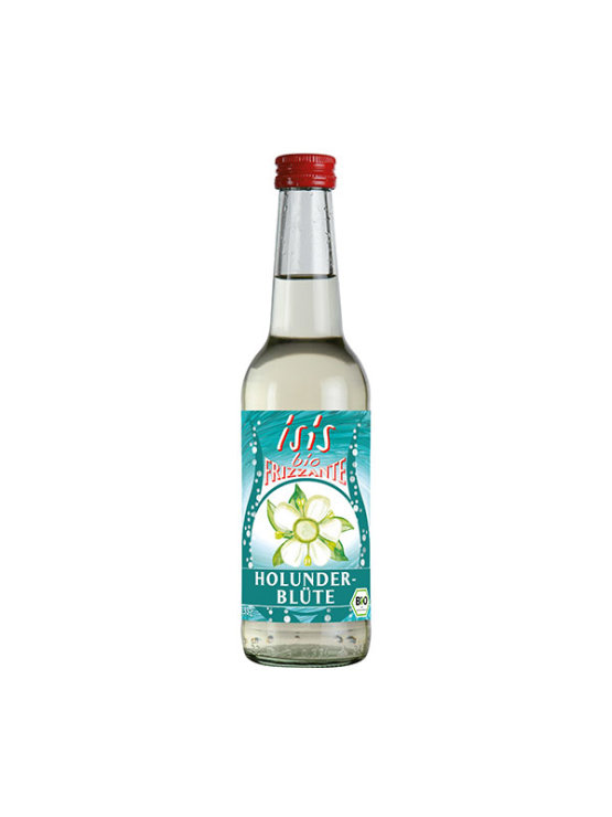 Beutelsbacher organic carbonated elderflower carbonated drink in a glass bottle of 0,33l