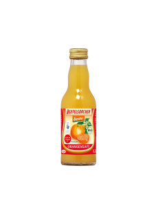 Beutelsbacher organic orange juice in a glass bottle of 0,2l