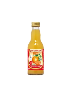 Beutelsbacher organic orange juice in a glass bottle of 0,2l