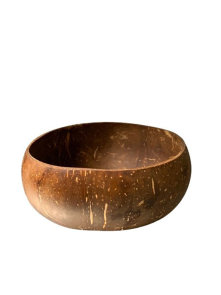 Rawnice lightweight coconut bowl polished with coconut oil