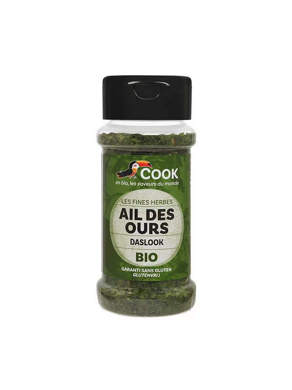 Cook organic wild garlic in a packaging of 16g