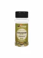 Cook organic whole cardamom in a transparent packaging of 25g