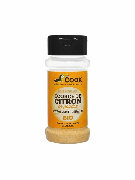 Lemon Peel Powder - Organic 32g Cook