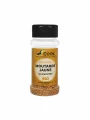 Cook organic mustard seeds in a transparent packaging of 60g