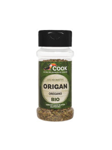 Cook organic oregano in a transparent packaging of 13g