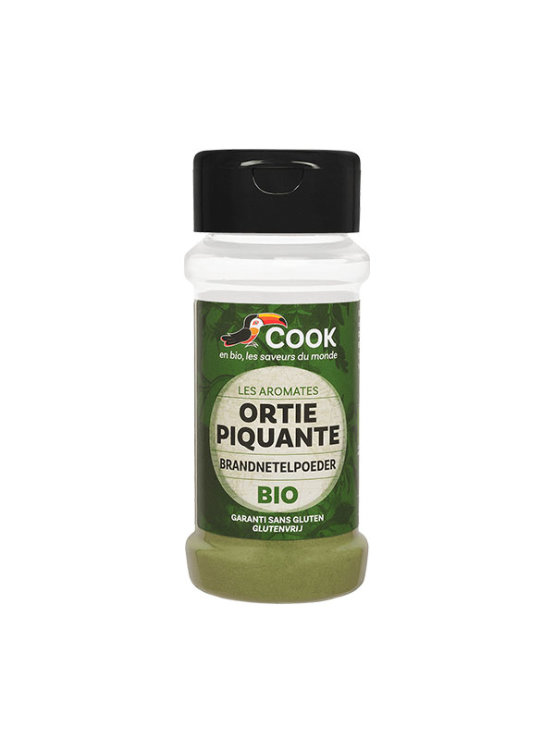Cook organic nettle leaves powder in a packaging of 35g