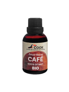 Cook organic coffee extract in a bottle of 50ml