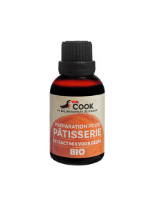 Cook organic extract for pastries in a bottle of 50ml