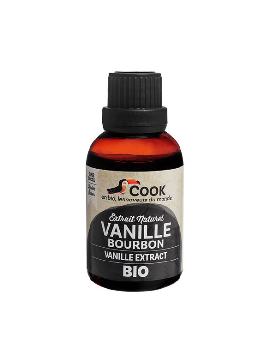 Cook organic bourbon vanilla extract in a packaging of 40ml