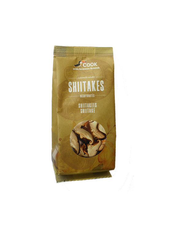 Cook organic dried shiitake mushrooms in a packaging of 20g