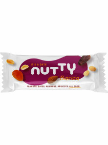 It's A Date Gluten Free Snack Bar Peanuts, Dates, Almonds & Apricots - 50g Nutty BARica