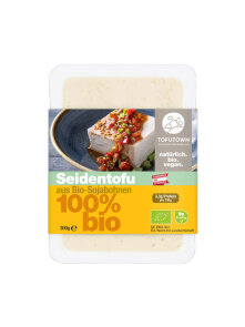 Tofutown organic silken tofu in a packaging of 300g