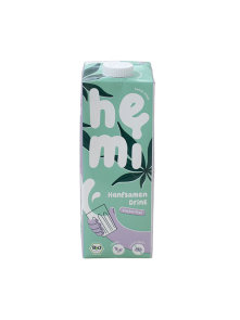 Hemi organic hemp drink in a Tetra Pak packaging of 1000ml