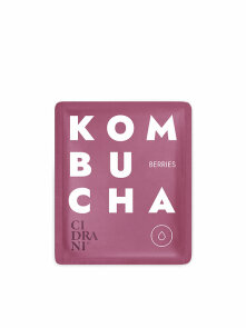 Kombucha ''Berries'' - Fermented Beverage Essence - Organic 0,17ml Cidrani
