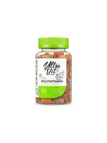 Ultravit Kids Multivitamin in a packaging containing 60 flavourful gummies