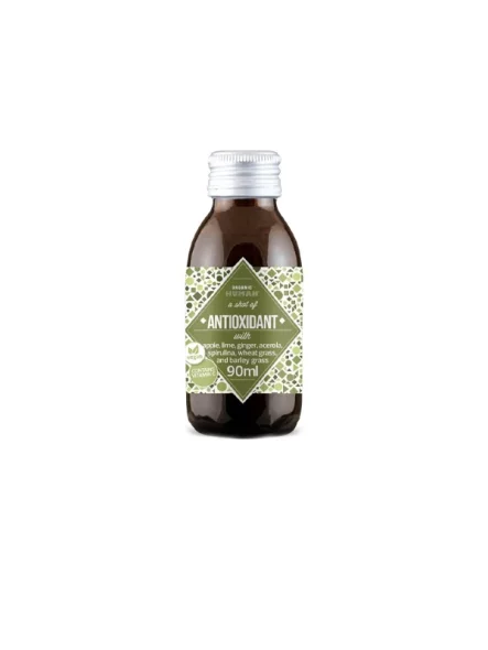 Organic Human organic antioxidant shot in a bottle of 100ml