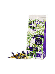 Sleepy Hemp - Hemp Tea With Valerian - Organic 40g Dutch Harvest
