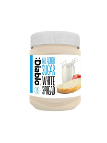 Diablo white spread with no added sugar in a packaging of 350g