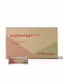 Nutrigold erythritol in a cardboard packaging containing 100 sachets of 4g