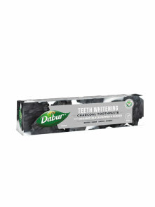 Dabur ayurvedic toothpaste with activated charcoal in a 100ml tube
