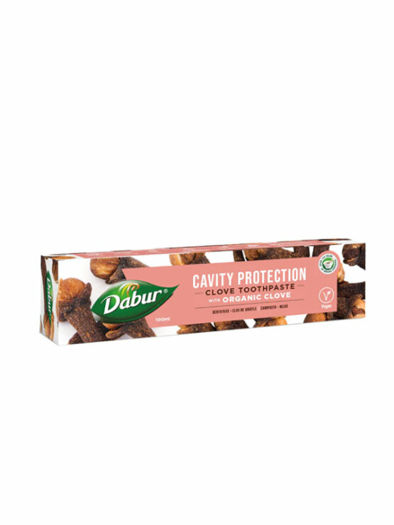 Dabur Ayurvedic clove toothpaste in a tube of 100ml