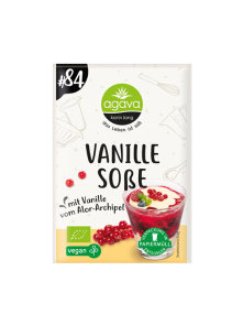 Agava Karin Lang organic vanilla sauce in 3 sachets of 16g