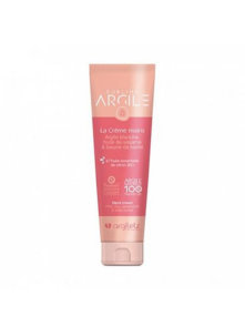 Argiletz white clay hand cream in tube packaging of 50ml