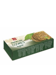 Linea Natura American style cookies with ginger in a cardboard packaging of 175g