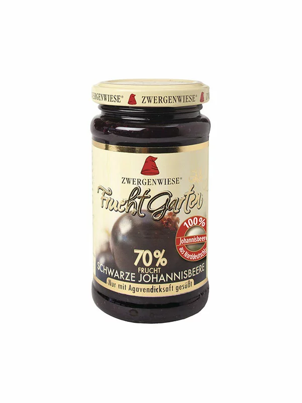 Voćni namaz od crnog ribiza Bez glutena 225g - Organski Zwergenwiese