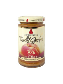 Peach & Passion Fruit Jam Gluten Free - Organic 225g Zwergenwiese