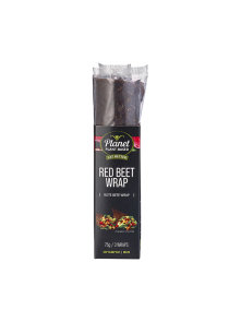 Beetroot Tortilla Wraps 3pcs Gluten Free - Organic 75g Planet