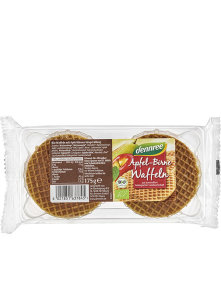 Apple & Pear Waffles - Organic 175g Dennree