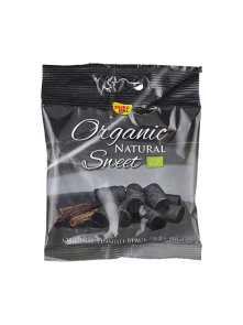 Makulaku organic liquorice gummies in a packaging of 100g