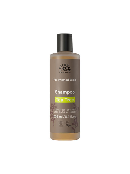 Urtekram hair shampoo for irritated scalp with tea tree oil in a packaging of 250ml