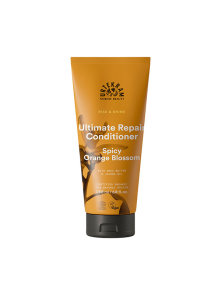 Urtekram organic orange blossom ultimate repair conditioner in an orange cosmetic tube of 180ml