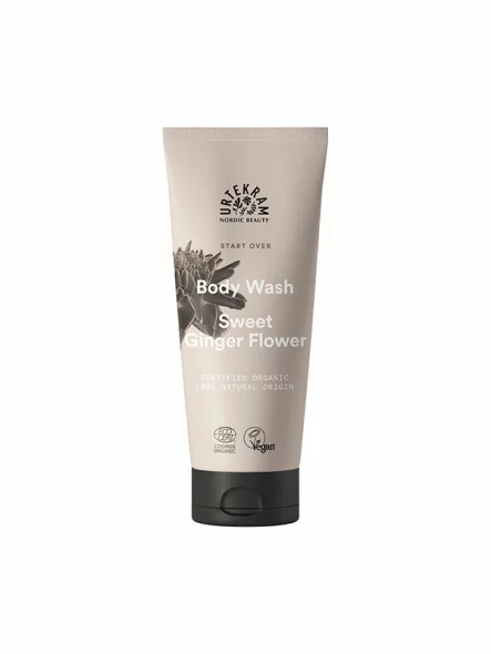 Urtekram organic ginger blossom shower gel in a 200ml tube