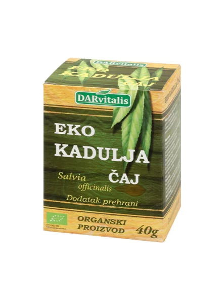 Sage Leaf Tea - Organic 40g DARvitalis
