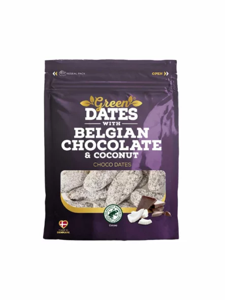 Northern Greens Dates With Coconut in a packaging of 120g