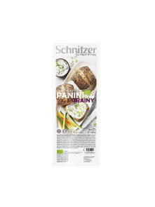 Gluten Free Multigrain Panini - Organic 188g Schnitzer