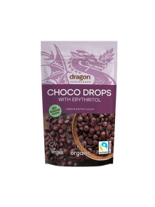 Erythritol Choco Drops - Organic 200g Dragon Superfoods