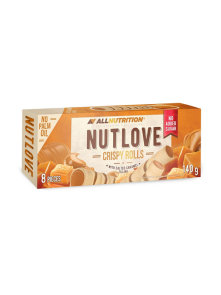 Nutlove Crispy Rolls - Salted Caramel - 140g All Nutrition