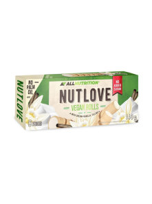 All Nutrition Nutlove vegan crispy rolls with vanilla filling in the cardboard packaging of 140g