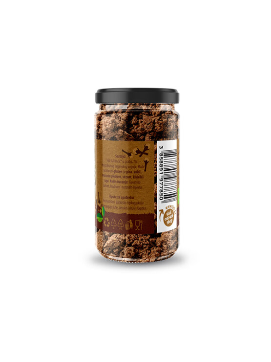 Nutrigold organic ground cloves in a jar of 35g