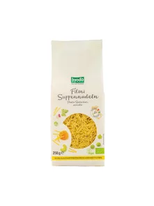 Byodo organic durum wheat soup noodles Filini in a packaging of 250g
