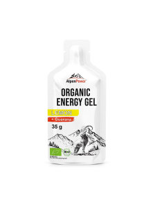 AlpenPower organic energy gel in a pouch of 35g
