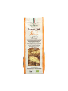 Romi Marie organic cantuccini biscuits with hazelnut and apricot in a packaging of 200g