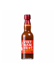 Volim Ljuto Vietnam heat chilli sauce in a glass bottle of 100ml